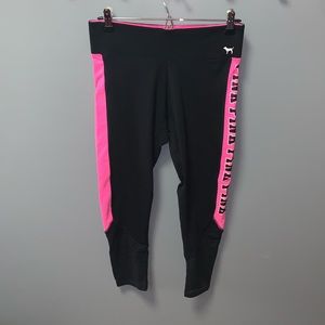 Victoria’s Secret PINK Capri Black Leggings